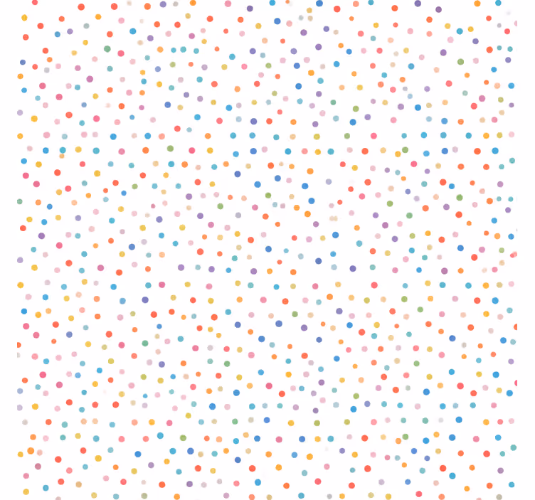 Roleta do kúpeľne šírka 300 farebných bodiek - Tenstickers