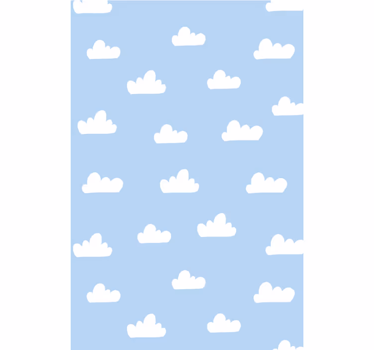 roleta do detskej izby kupovitý oblak vzor - Tenstickers