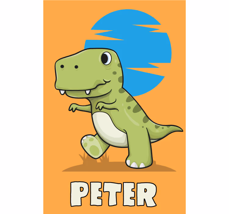 roleta s dinosaurami personalizovaný dinosaurus - Tenstickers