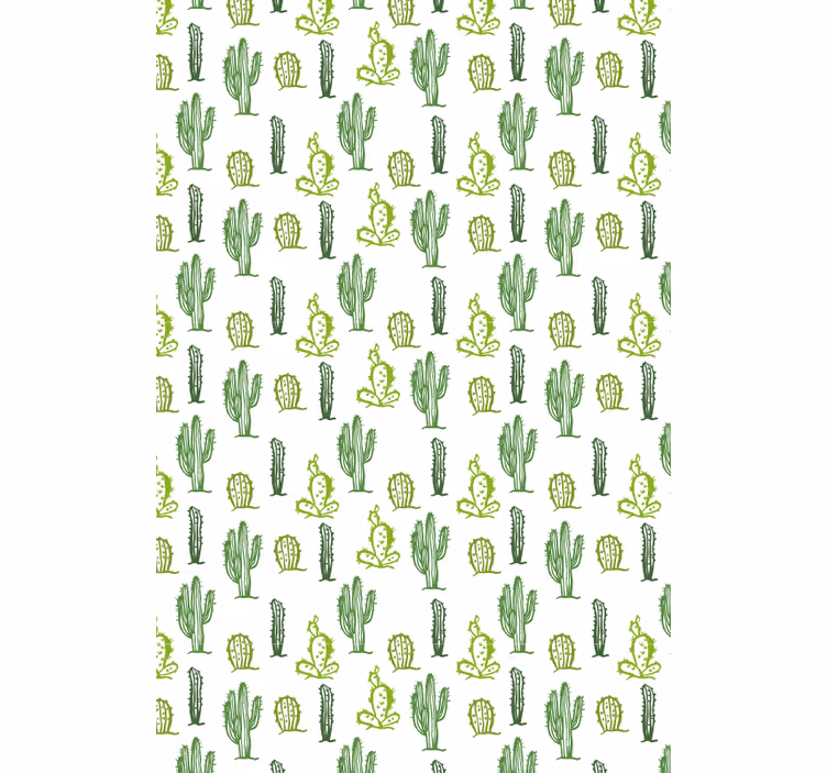 roleta so stromami zelený vzor - Tenstickers