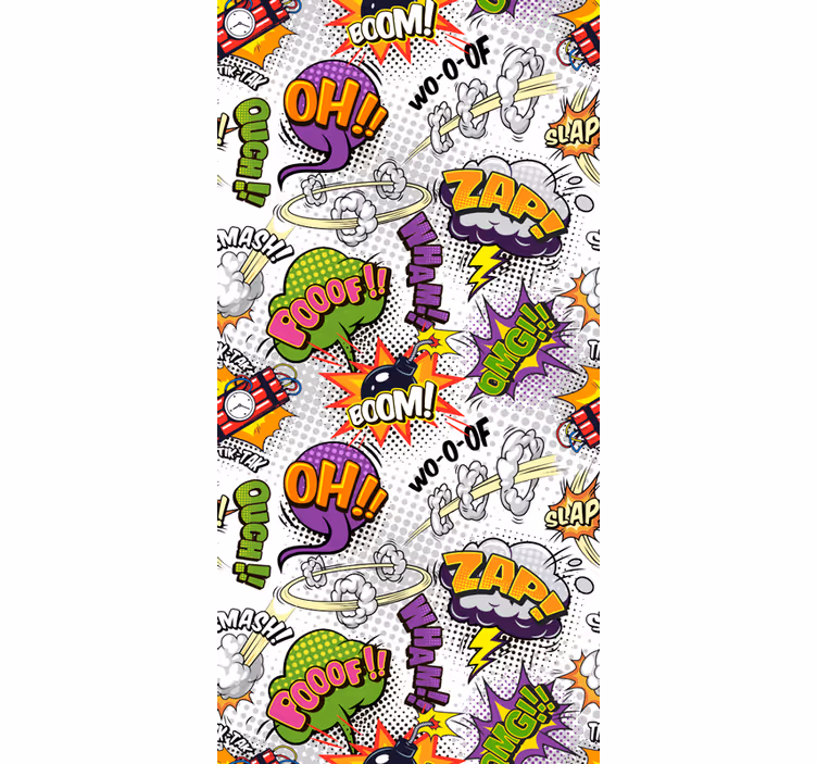 Kreslený vzor detská Roleta - Tenstickers
