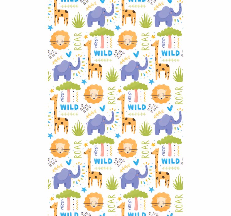 roleta so zvieratami safari zvieracie vzory - Tenstickers