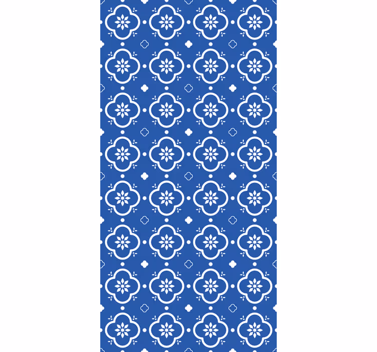 Roleta na okno kvetinový geometrický vzor - Tenstickers