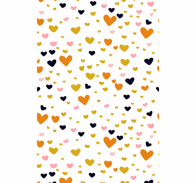Roleta láska srdiečkový vzorovaný odtieň - Tenstickers