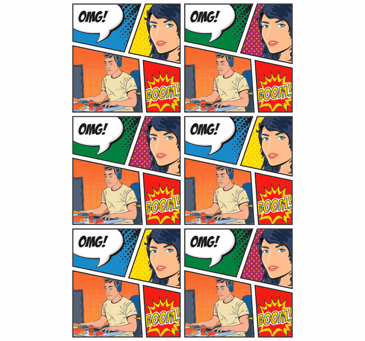 Hráčska zábava pre geekov roletu - Tenstickers