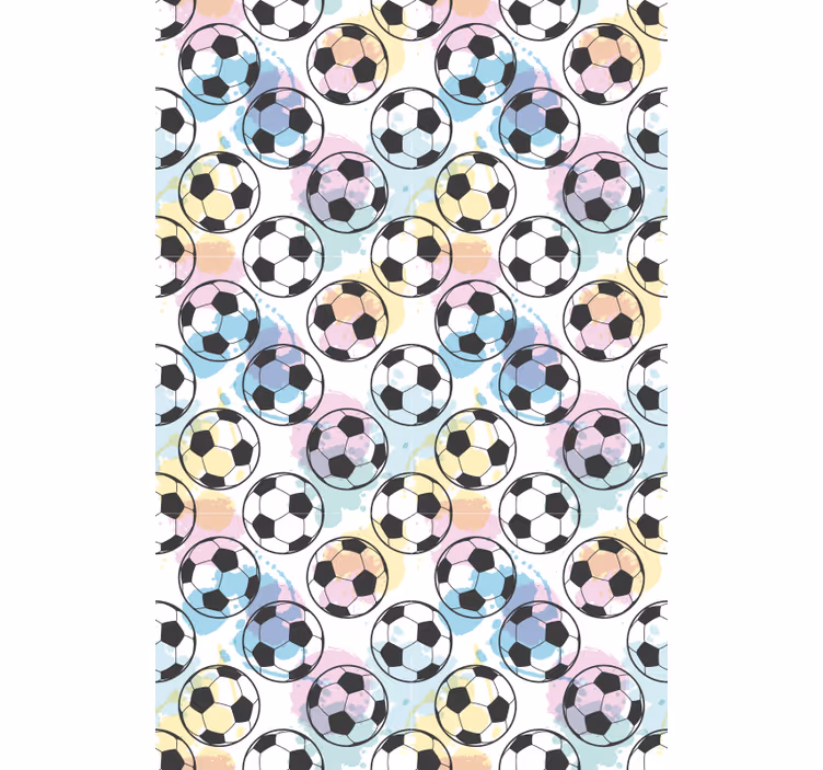 roleta futbal farebné gule - Tenstickers