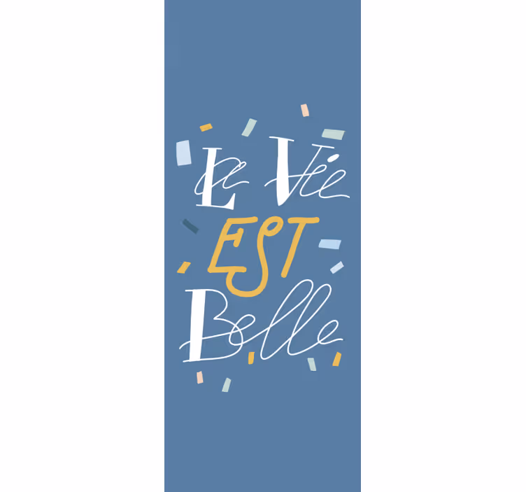 Elegantný text hlavnej spálne Rolety - Tenstickers