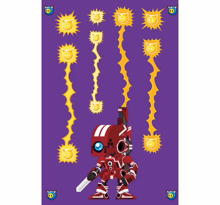 bláznivá roleta boj s robotickou energiou - Tenstickers