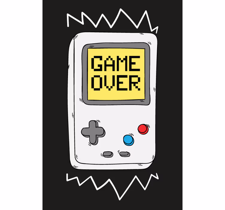 Retro konzolová geeková roleta - Tenstickers
