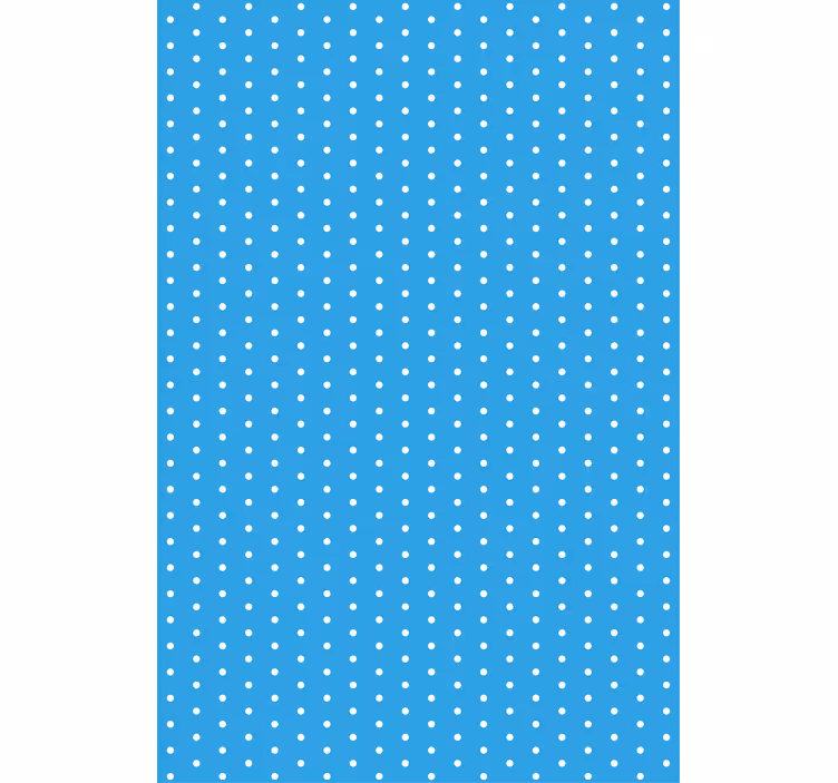 modrá roleta bodkovaný motív - Tenstickers
