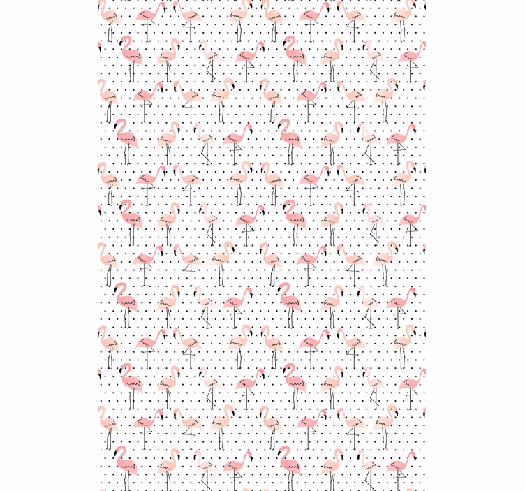roleta so zvieratami vzor plameniaka - Tenstickers