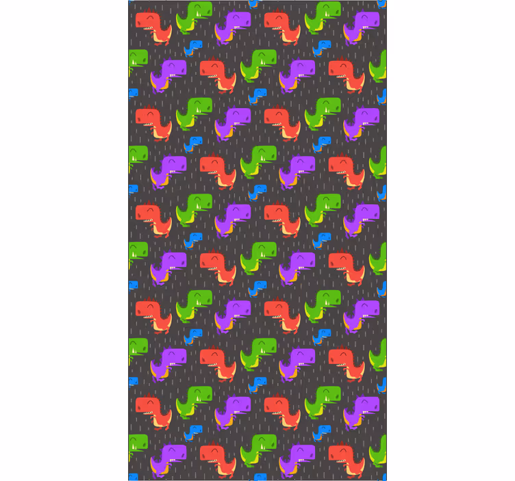 Retro hra dinosaury moderná Roleta - Tenstickers
