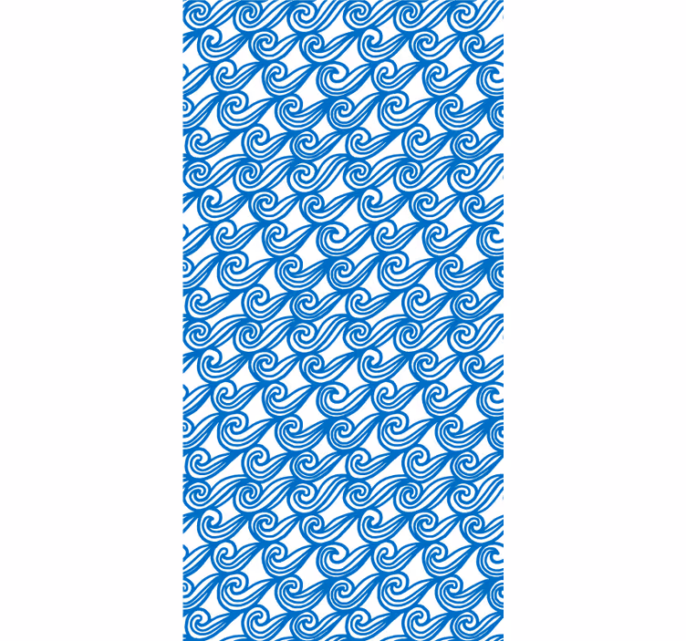 vzorovaná roleta tečúci vlnový vzor - Tenstickers