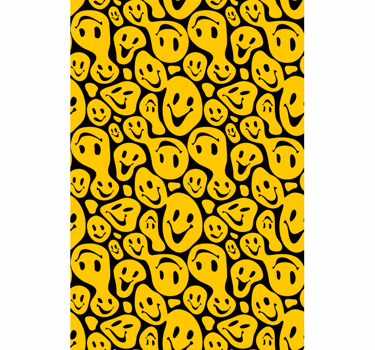 žltý smajlík čelí pôvodnej rolete - Tenstickers
