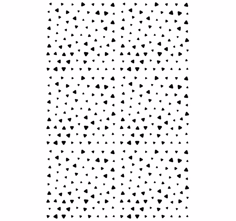 vzorovaná roleta geometrický vzor srdca - Tenstickers