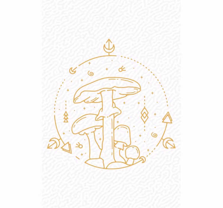 Roleta na okno huby a geometria - Tenstickers