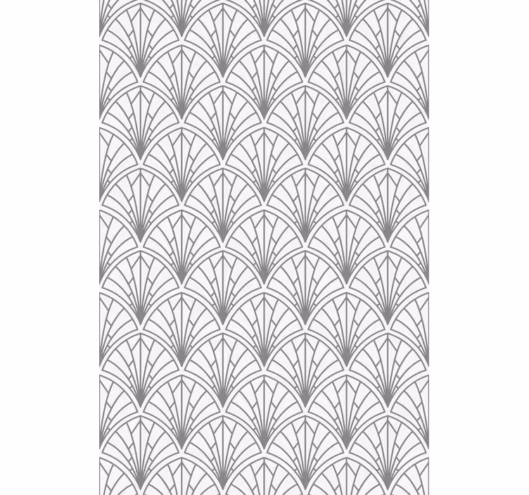 elegantná roleta art déco sivý vzor - Tenstickers