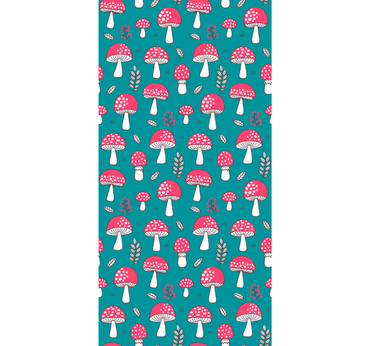 zábavná roleta hravý hubový vzor - Tenstickers