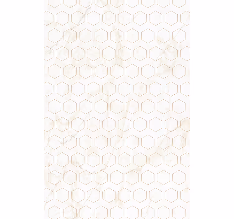 Kúpeľňová roleta s okrasným kvetom biela/béžová - Tenstickers