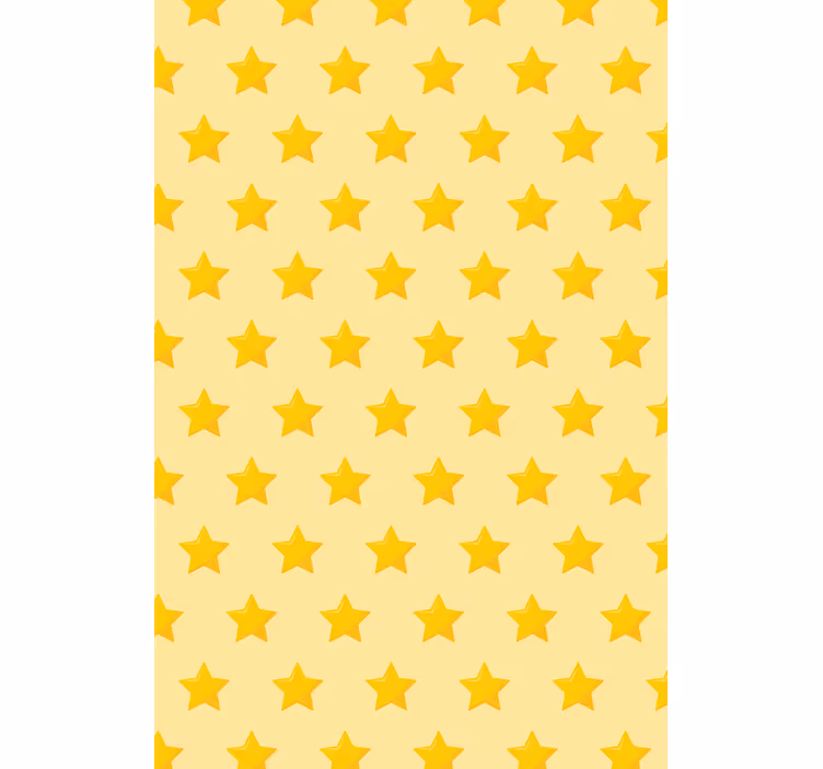 originálna roleta vzor žltej hviezdy - Tenstickers