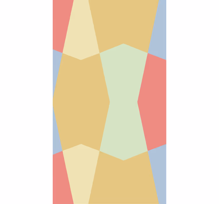 Roleta so škvrnami geometrické pastely - Tenstickers