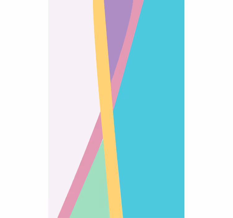 moderná roleta geometrické farebné vzory - Tenstickers