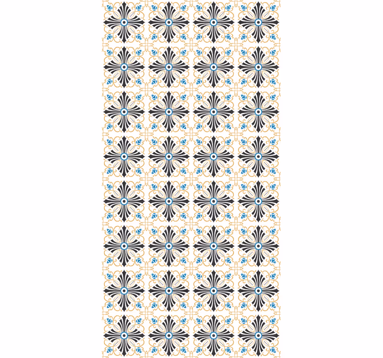 roleta do kuchyne elegantný botanický motív - Tenstickers
