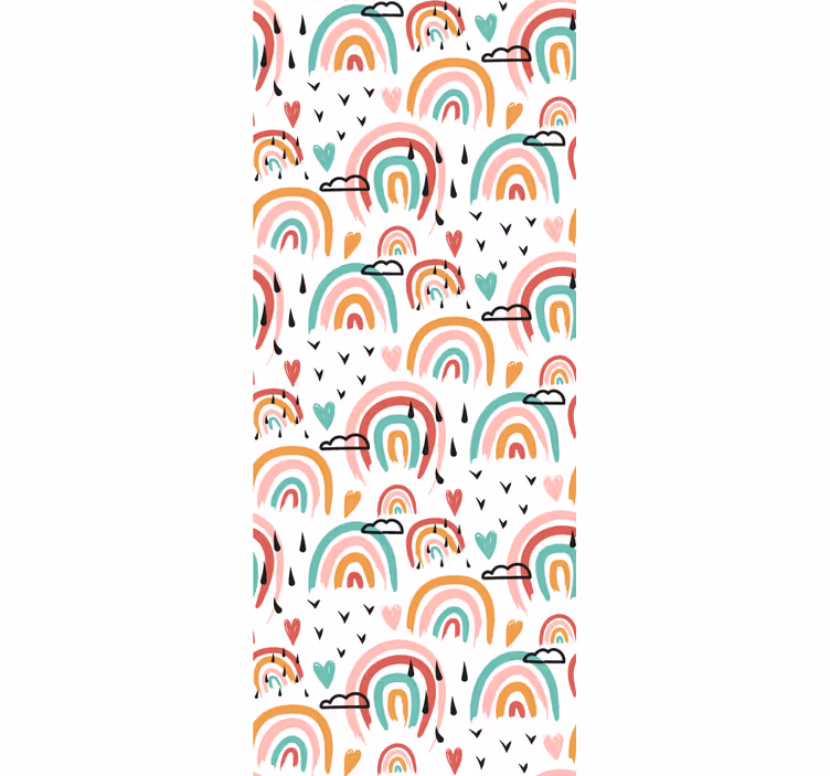 Roleta do detskej izby s živým dúhovým motívom - Tenstickers
