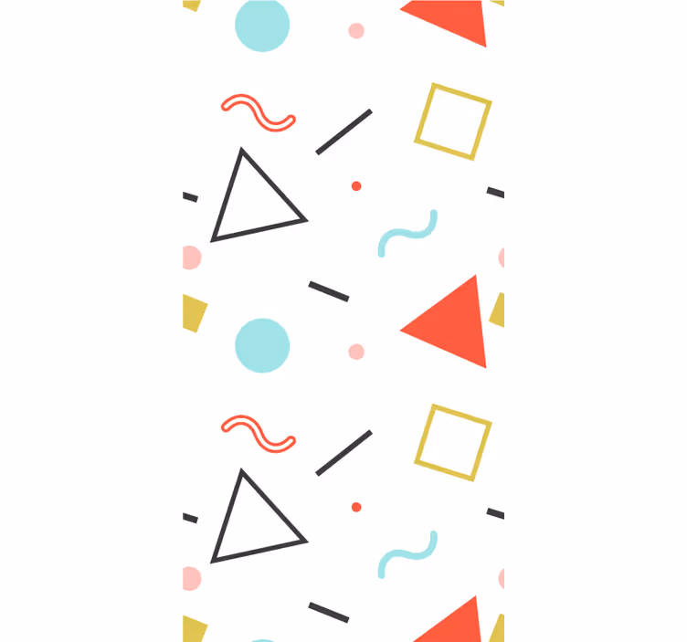 moderná roleta minimalistické geometrické tvary - Tenstickers