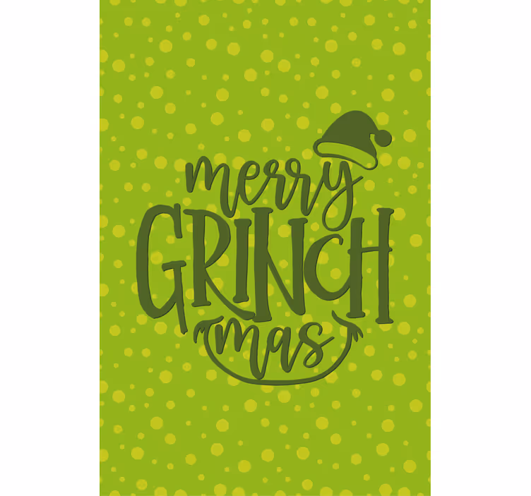 Roleta s citátmi veselý grinchmas radosť - Tenstickers