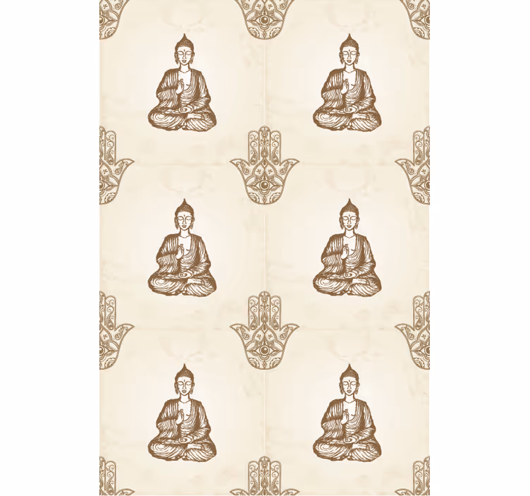 Symbol ruky buddha hamsa zen Rolety - Tenstickers