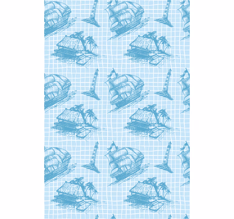 Roleta na okno námorný vzor - Tenstickers