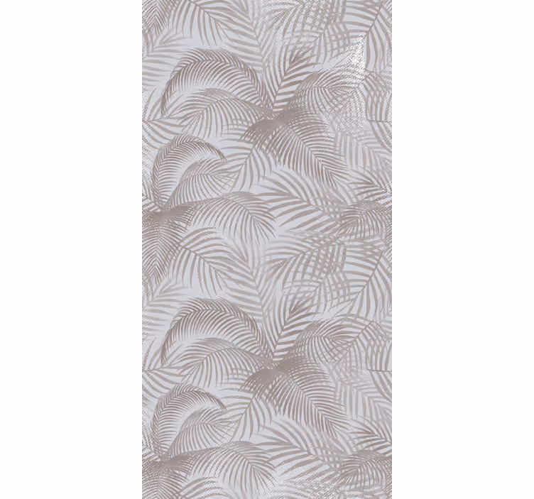 roleta na okno kvety elegantný palmový list - Tenstickers