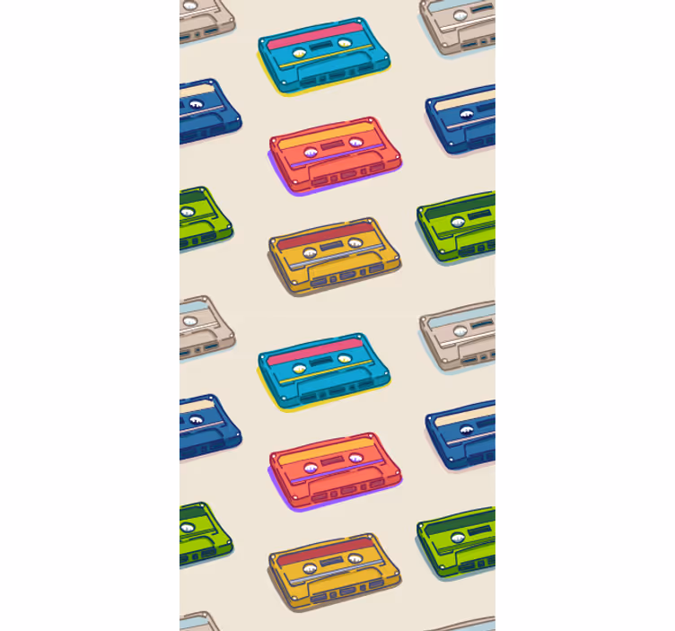 bláznivá roleta farebné kazety - Tenstickers