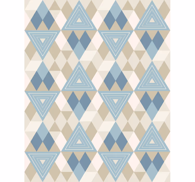 moderná roleta geometrický vzor trojuholníkov - Tenstickers