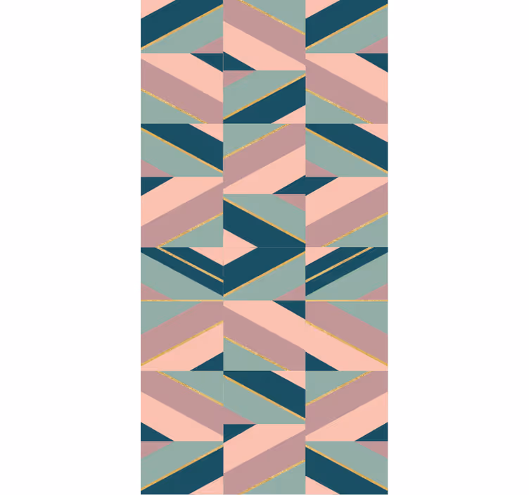 moderná roleta abstraktný geometrický motív - Tenstickers