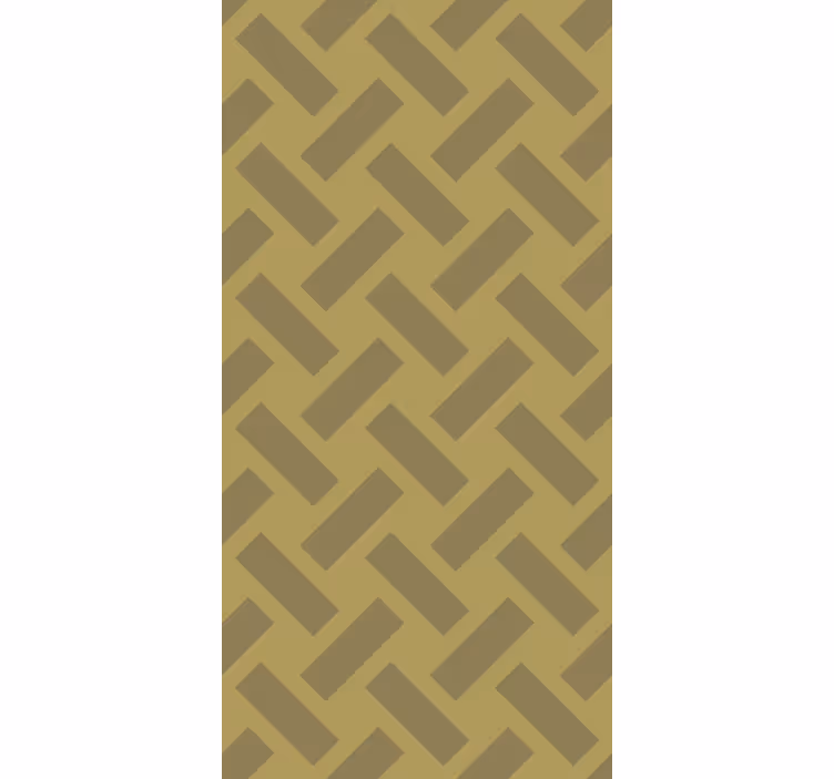 Geometrický žltý štvorcový vzor Rolety - Tenstickers