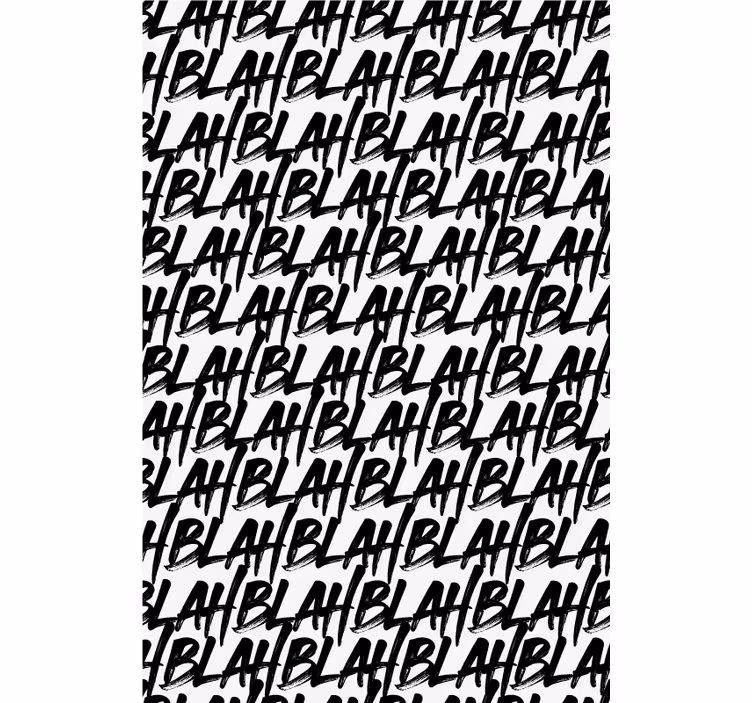 roleta s citátmi expresívny typografický vzor - Tenstickers
