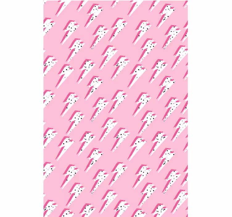 roleta pre teenagera biele lúče na ružovom pozadí - Tenstickers