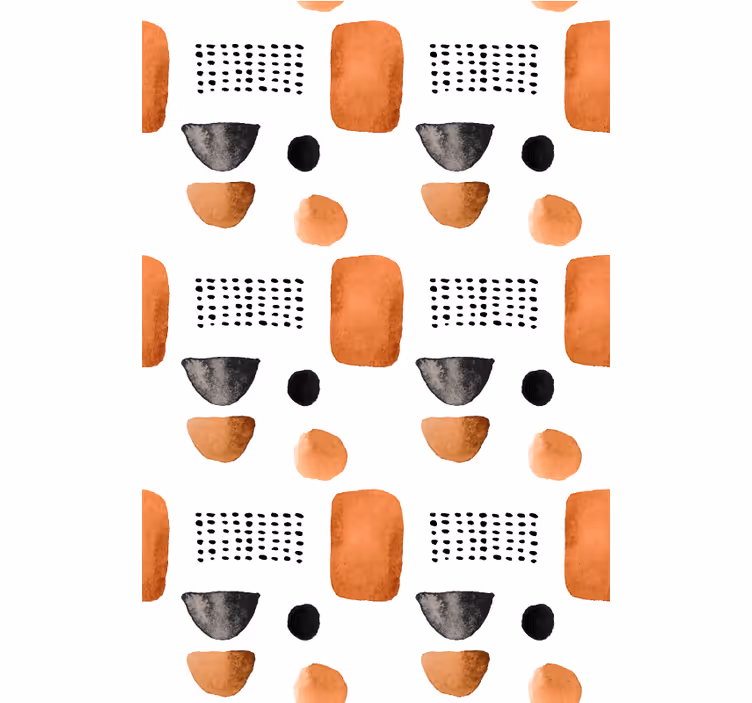 roleta do kancelárie minimalistické geometrické tvary - Tenstickers