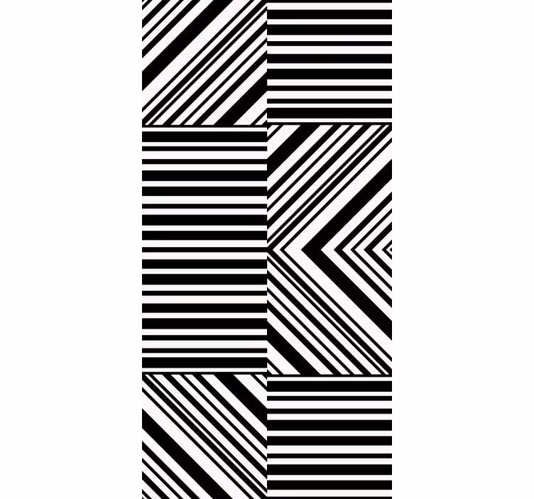 vzorovaná roleta lineárne geometrické vzory - Tenstickers