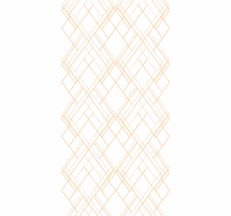 elegantná roleta geometrické zlaté čiary - Tenstickers