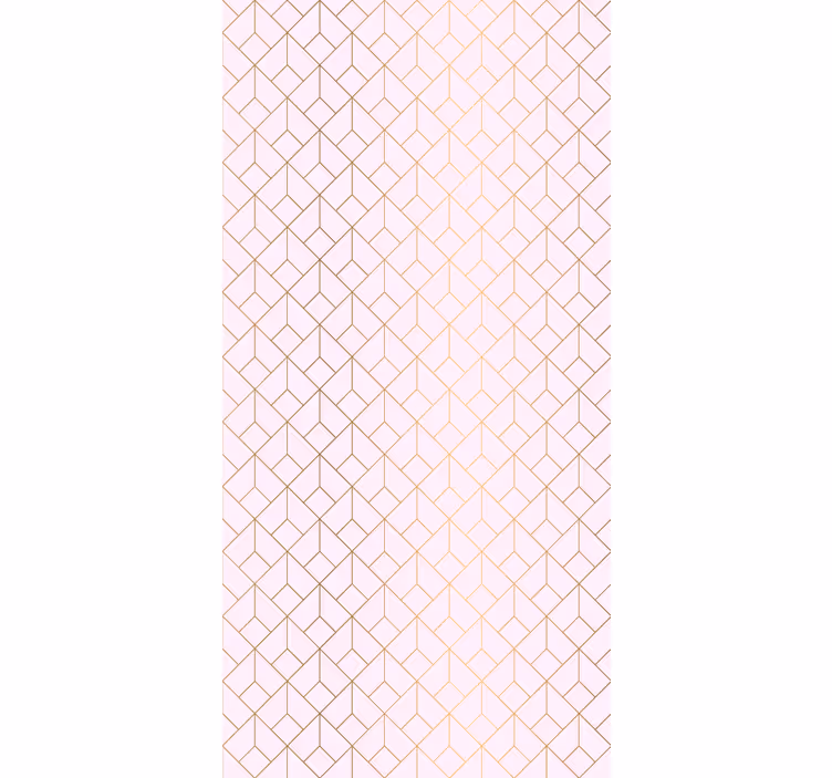 elegantná roleta geometrické štylizované usporiadanie - Tenstickers