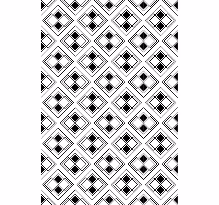 Elegantný geometrický vzor moderná roleta - Tenstickers