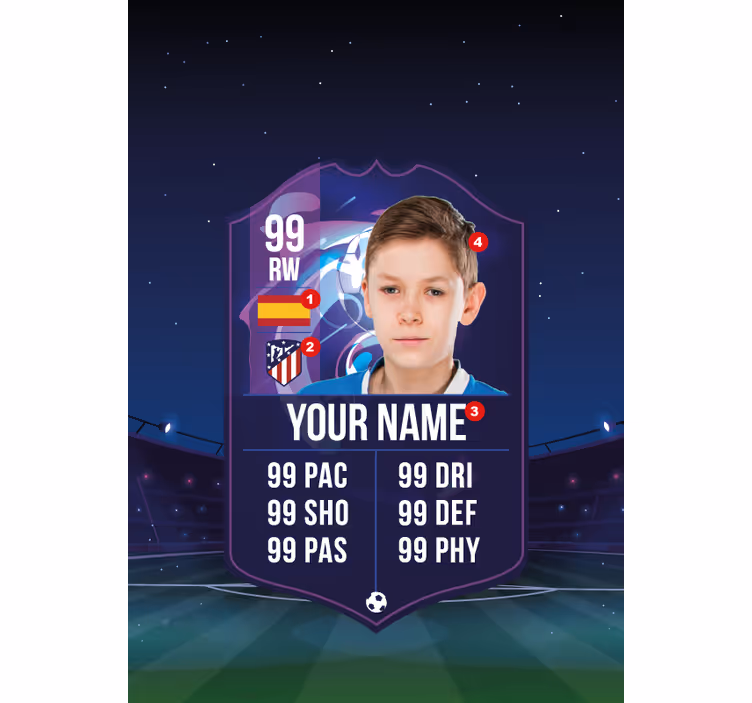 roleta do detskej izby futbalový hráčský lístok - Tenstickers