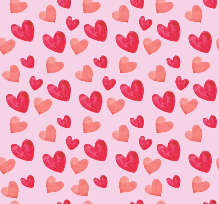 Roleta láska srdiečkový vzor - Tenstickers