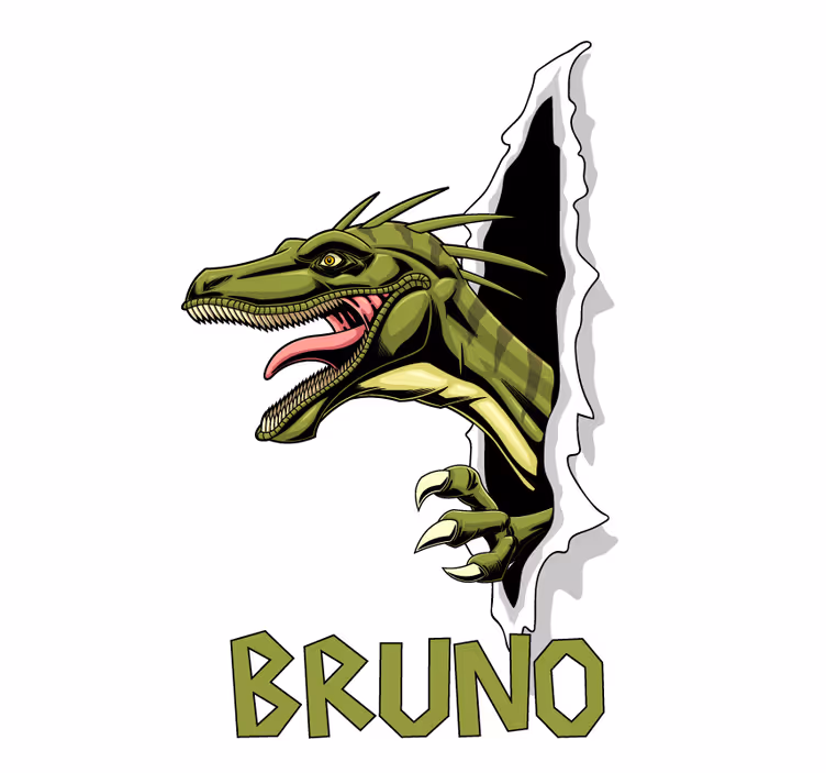 roleta na okno dinosaury jurský dravec - Tenstickers
