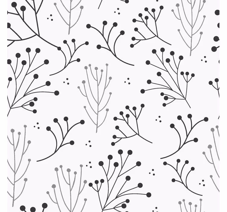 moderná roleta minimalistický kvetinový - Tenstickers