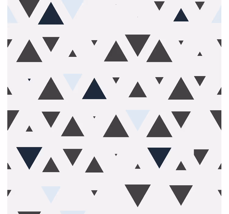 severská roleta minimalistický trojuholníkový vzor - Tenstickers