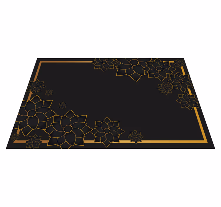 Elegantný štýl s rastlinami elegantné prestieranie - Tenstickers